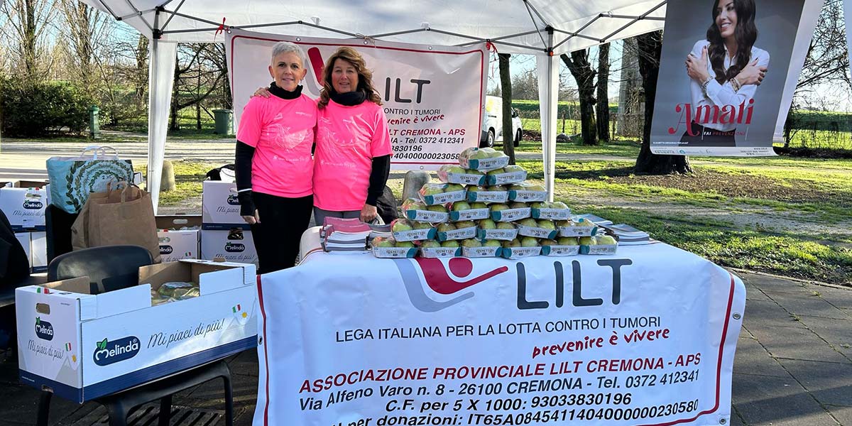 Melinda sostiene la LILT, Lega Italiana per la Lotta ai Tumori